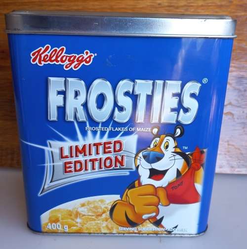 Frosties limited edition tin