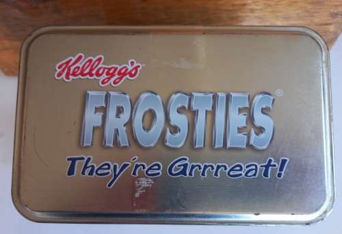 Frosties limited edition tin