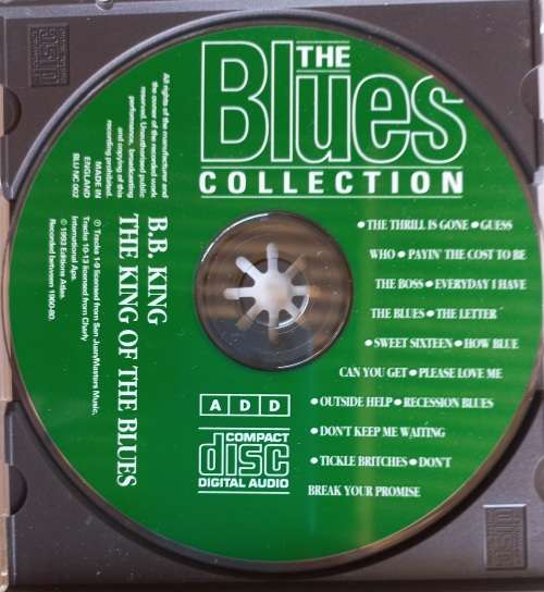 The Blues collection: BB King cd