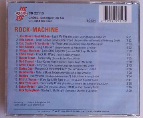 Rock-machine cd