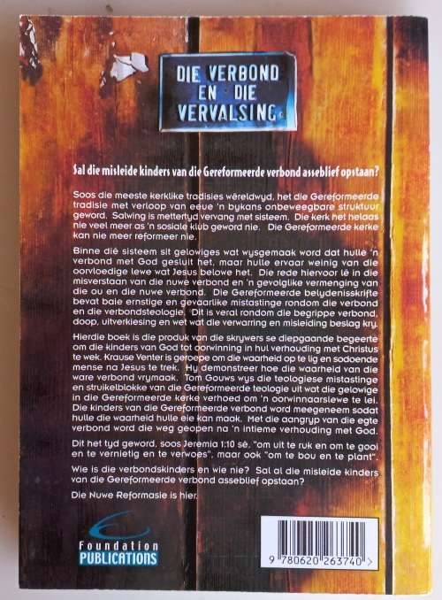 Die verbond en die vervalsing deur Krause Venter and Tom Gouws