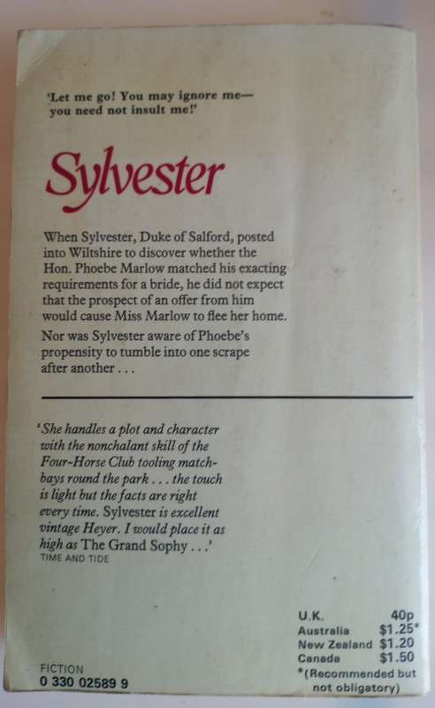 Sylvester by Georgette Heyer