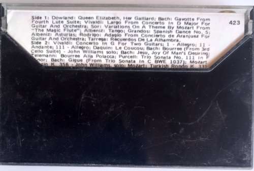 John Williams Greatest hits the guitar tape