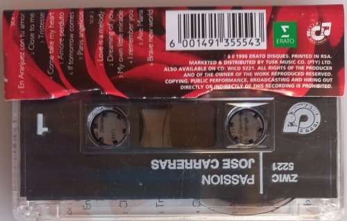 Jose Carreras - Passion tape