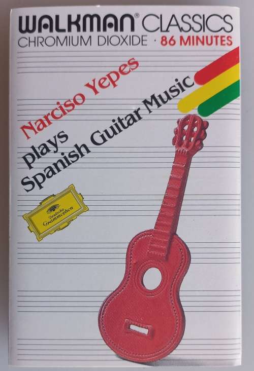 Walkman classics - Narciso Yepes plays Spanish Guitar Music tape