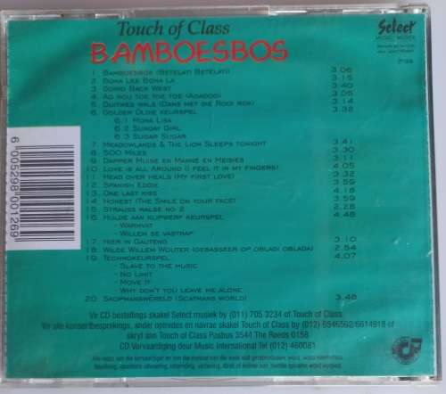 Touch of Class - Bamboesbos cd