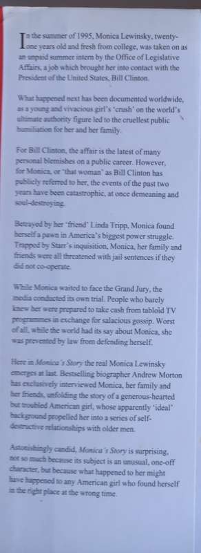 Monica`s story by Andrew Morton