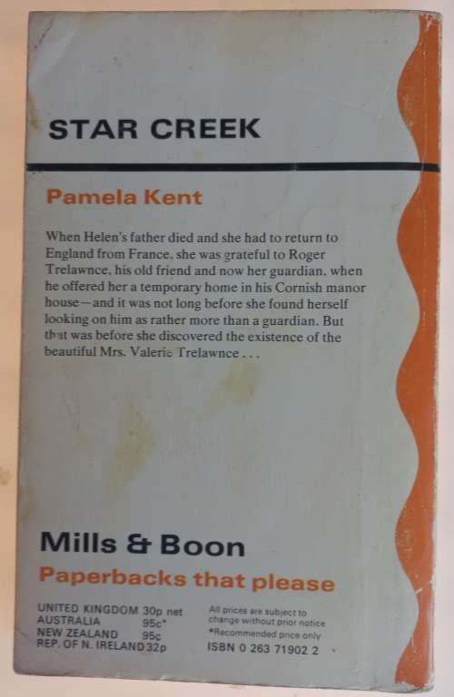 Star creek by Pamela Kent (Mills and Boon)