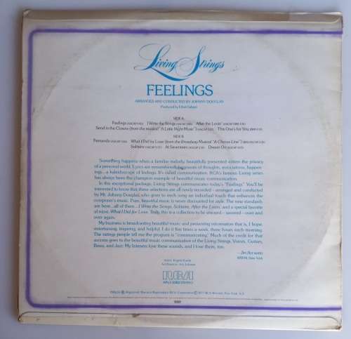 Living strings - Feelings LP