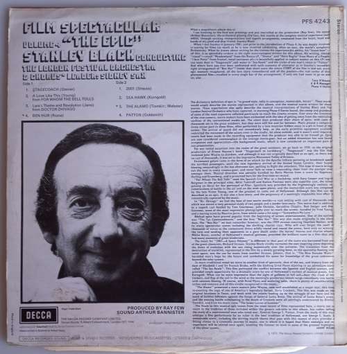 Film spectacular volume 4 The epic LP