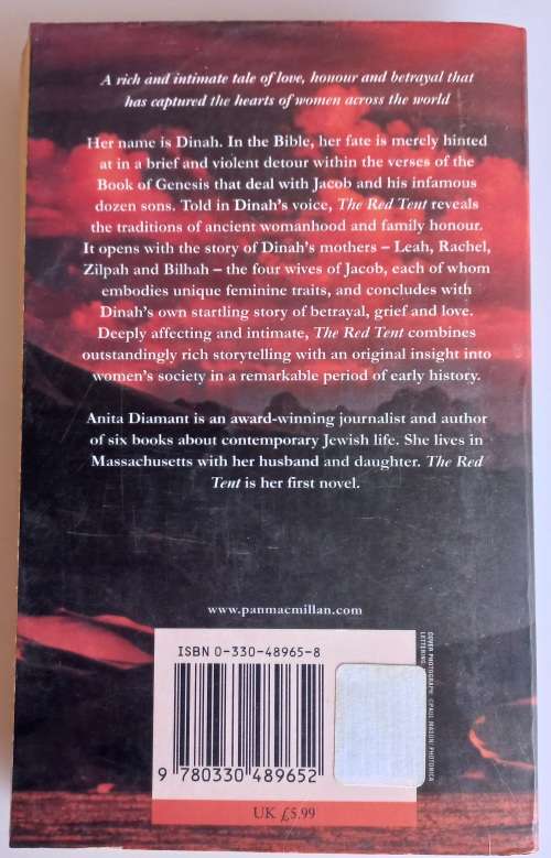 The red tent by Anita Diamant