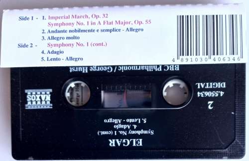 Elgar symphony no 1 tape