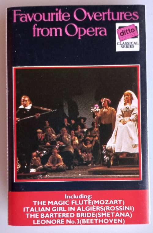 Favourite overtures from opera tape