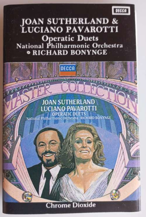 Joan Sutherland and Luciano Pavarotti operatic duets tape
