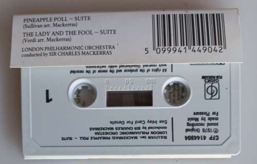 Pineapple poll/Lady and the fool suite tape