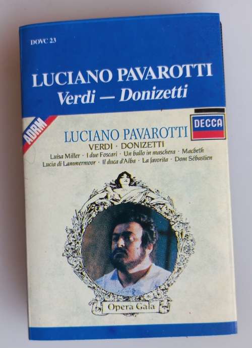 Luciano Pavarotti Verdi-Donizetti tape