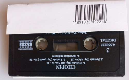 Chopin preludes tape