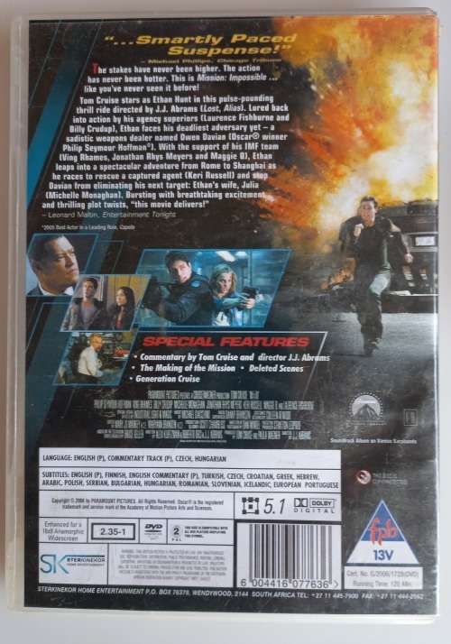 M:i:III dvd