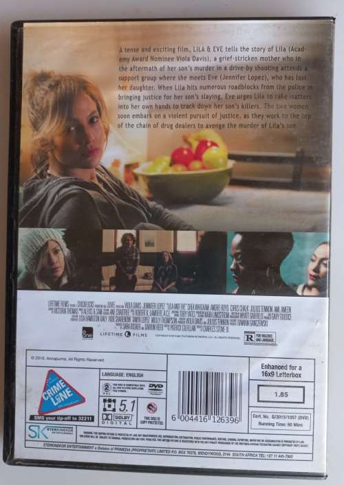 Lila and Eve dvd