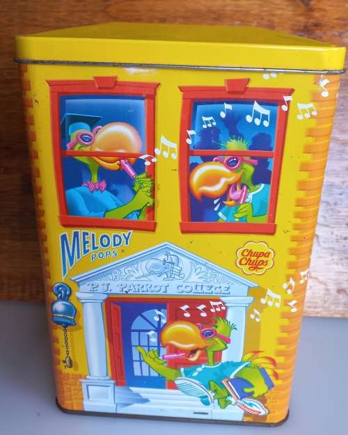 Melody pops tin