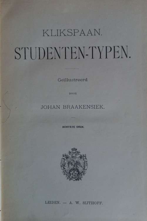 Studenten-Typen door Klikspaan