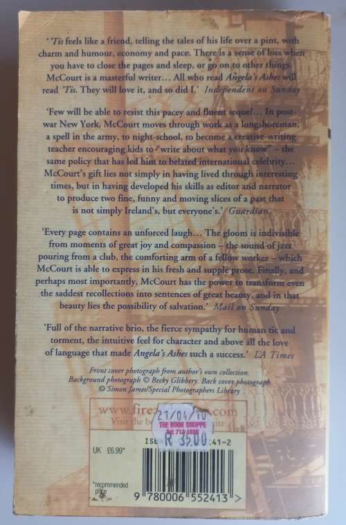`Tis by Frank McCourt