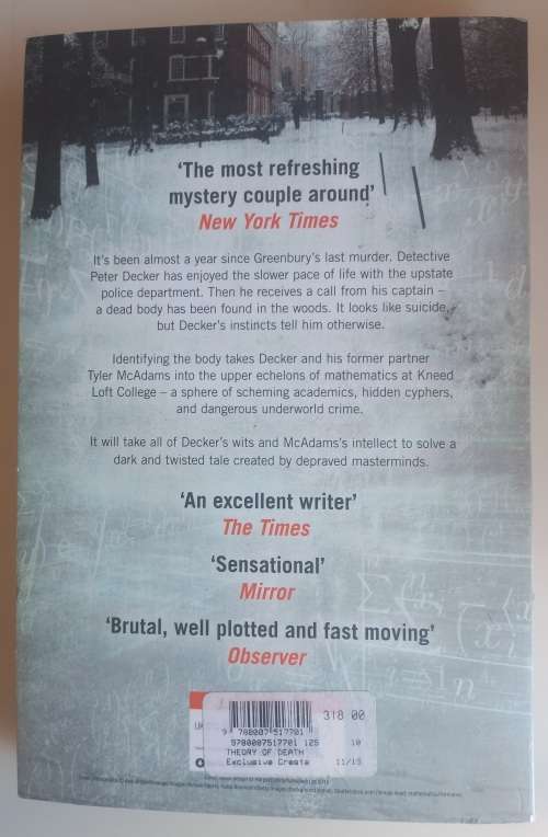 The theory of death by Faye Kellerman