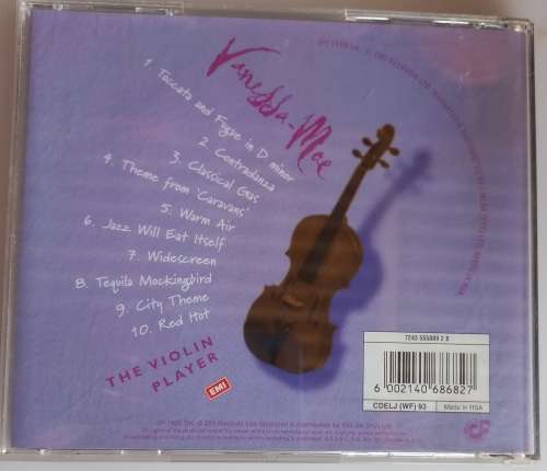 Vanessa-May: The violin player cd