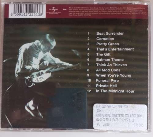 Classic The Jam cd