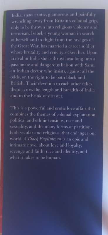 A black Englishman by Carolyn Slaughter