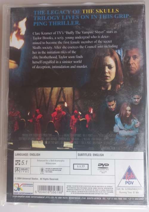 The skulls III dvd