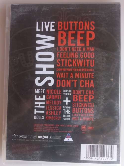 Pussycat Dolls live from London dvd
