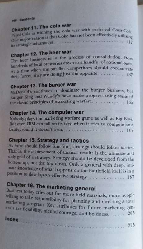 Marketing warfare