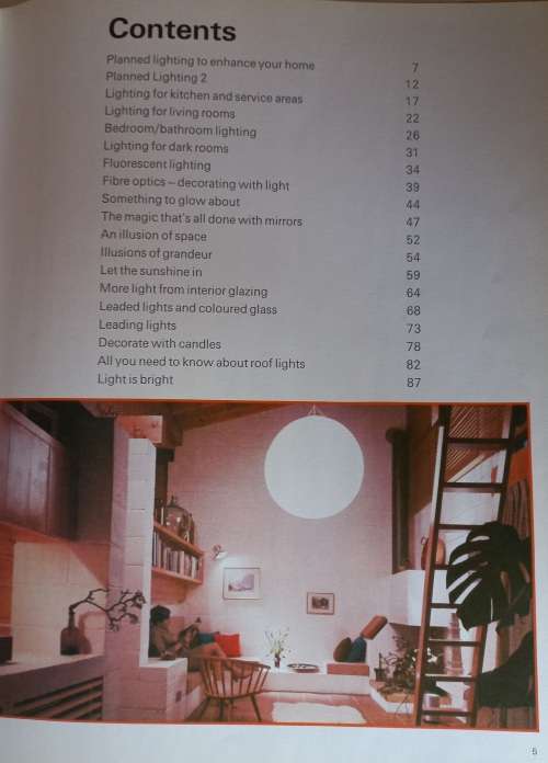 Home decorating using light