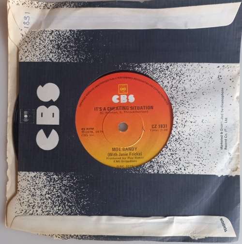 Seven single: Moe Bandy Try my love for size and It`s a cheating situation