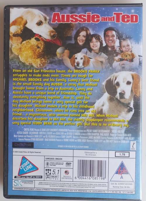 Aussie and Ted dvd