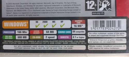 Age of empires PC