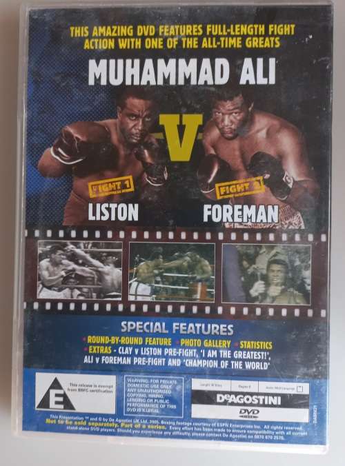 DeAgostini`s boxers: Muhammad Ali dvd