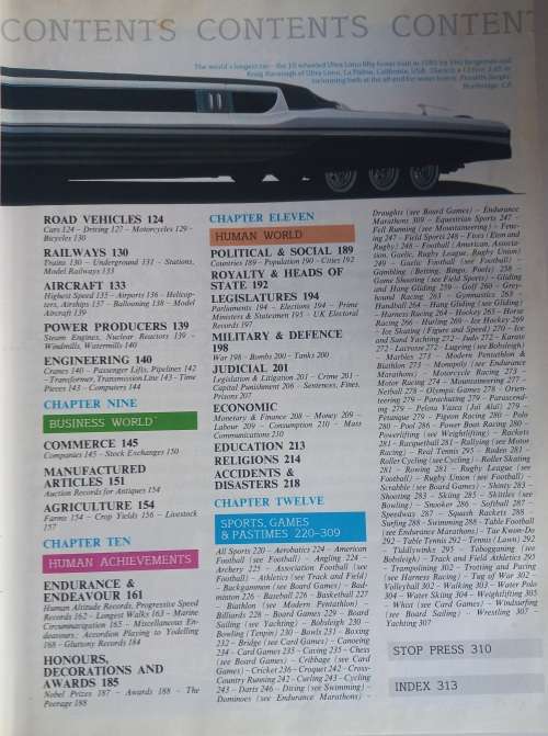 The Guinness book of records 1986
