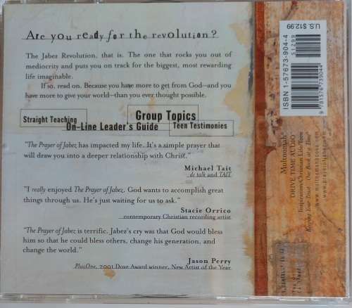 The prayer of Jabez for teens audio book 2cd