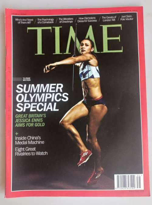 Time magazine July 30-August 6, 2012