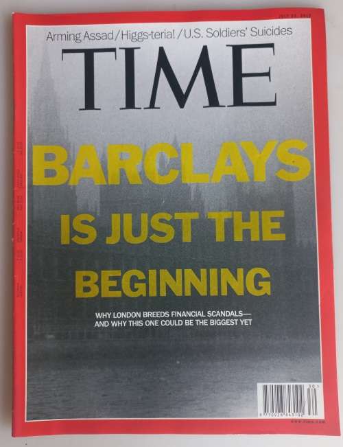 Time magazine July 23, 2012