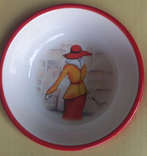 William James Bistro dip bowl and spreader