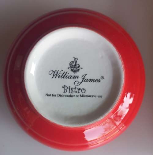 William James Bistro dip bowl and spreader