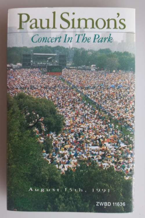 Paul Simon`s concert in the park tape (cassette one)