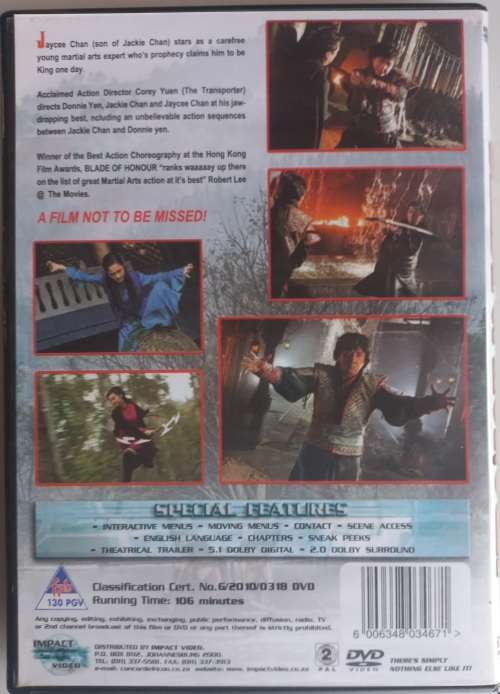 Blade of honour dvd