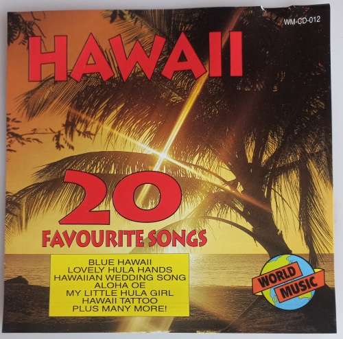 Hawaii 20 favourite songs cd