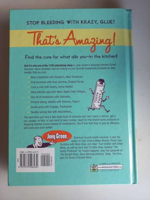 Amazing kitchen cures by Joey Green