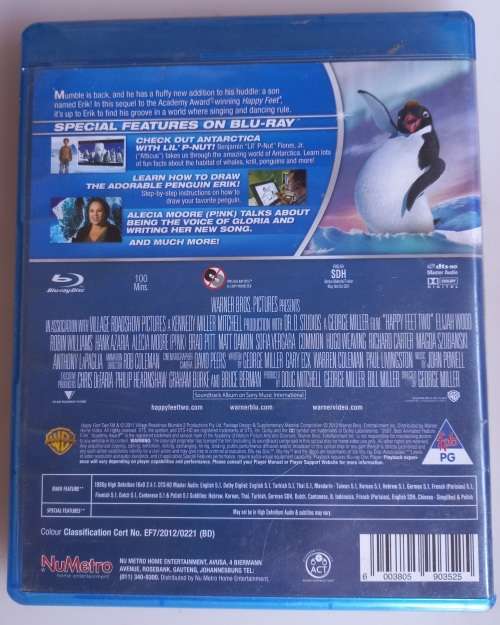 Happy feet two *Blue ray dvd*