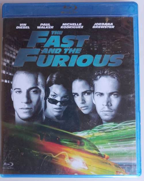 The fast and the furious *Blue ray dvd*